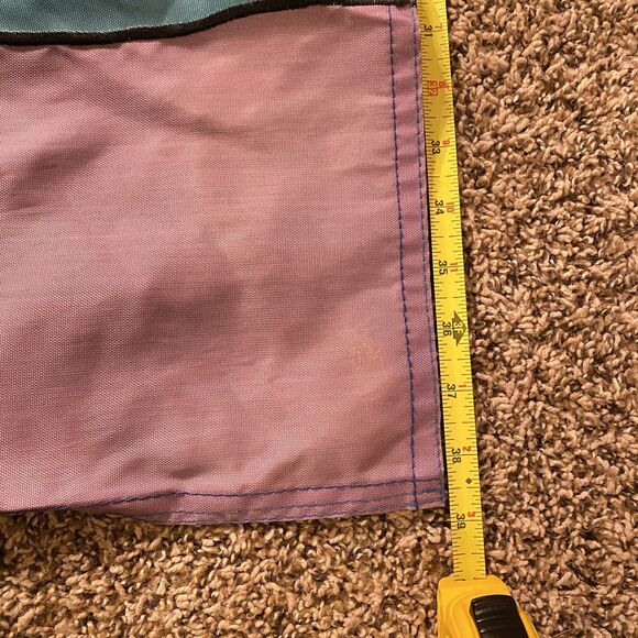 Moon In The Desert With Howling Wolf Nylon Garden Banner Flag Approx 39”X 27” - Picture 2 of 4